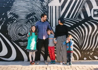 When I was a kid, I moved every few months. Now that I’m a parent, I focus on creating stability for my family.