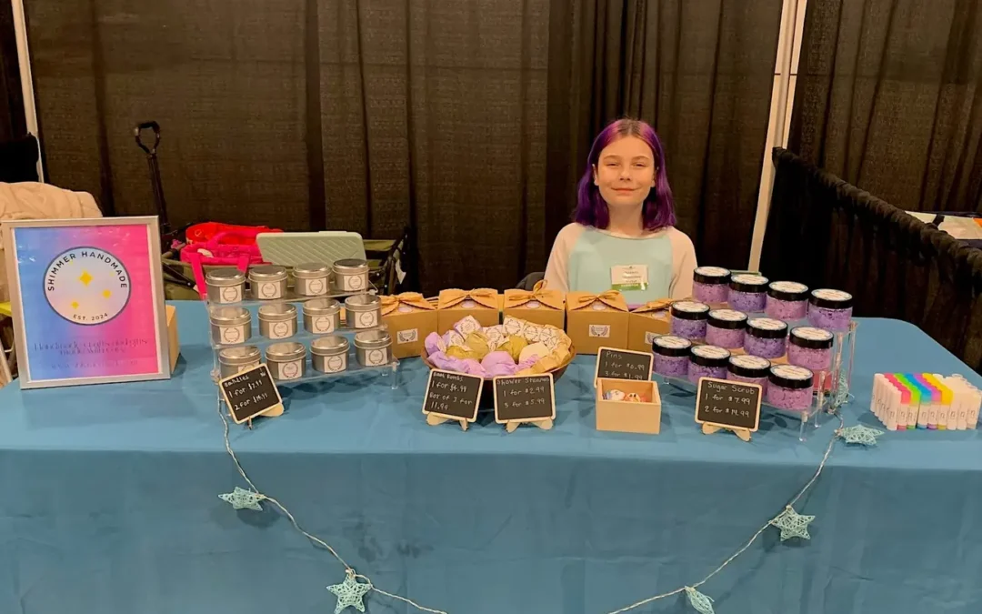 Isabell at one of her markets