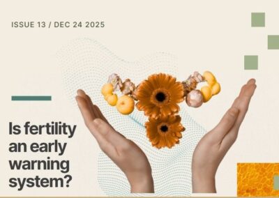 Is female fertility an early warning system for aging?